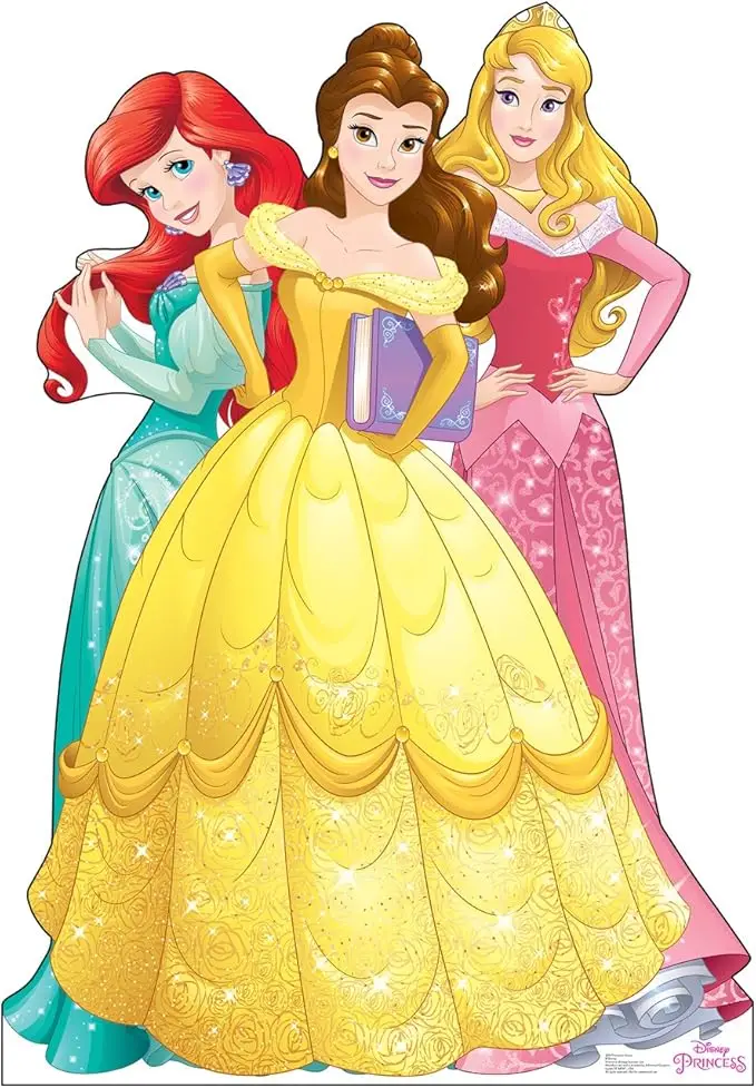 Ariel, Belle & Aurora