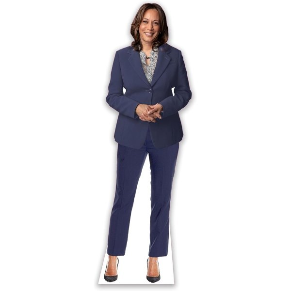 kamala harris blue