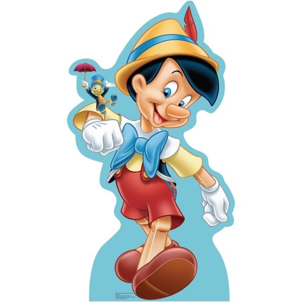 Pinocchio & Jiminy Cricket