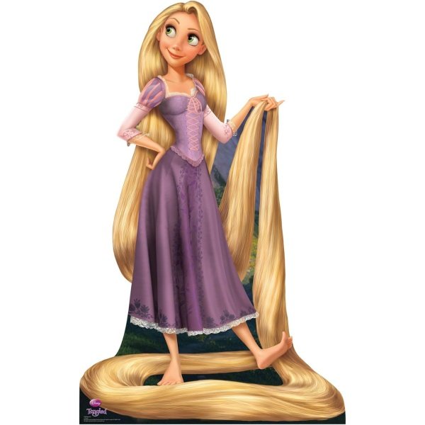 Rapunzel rubia